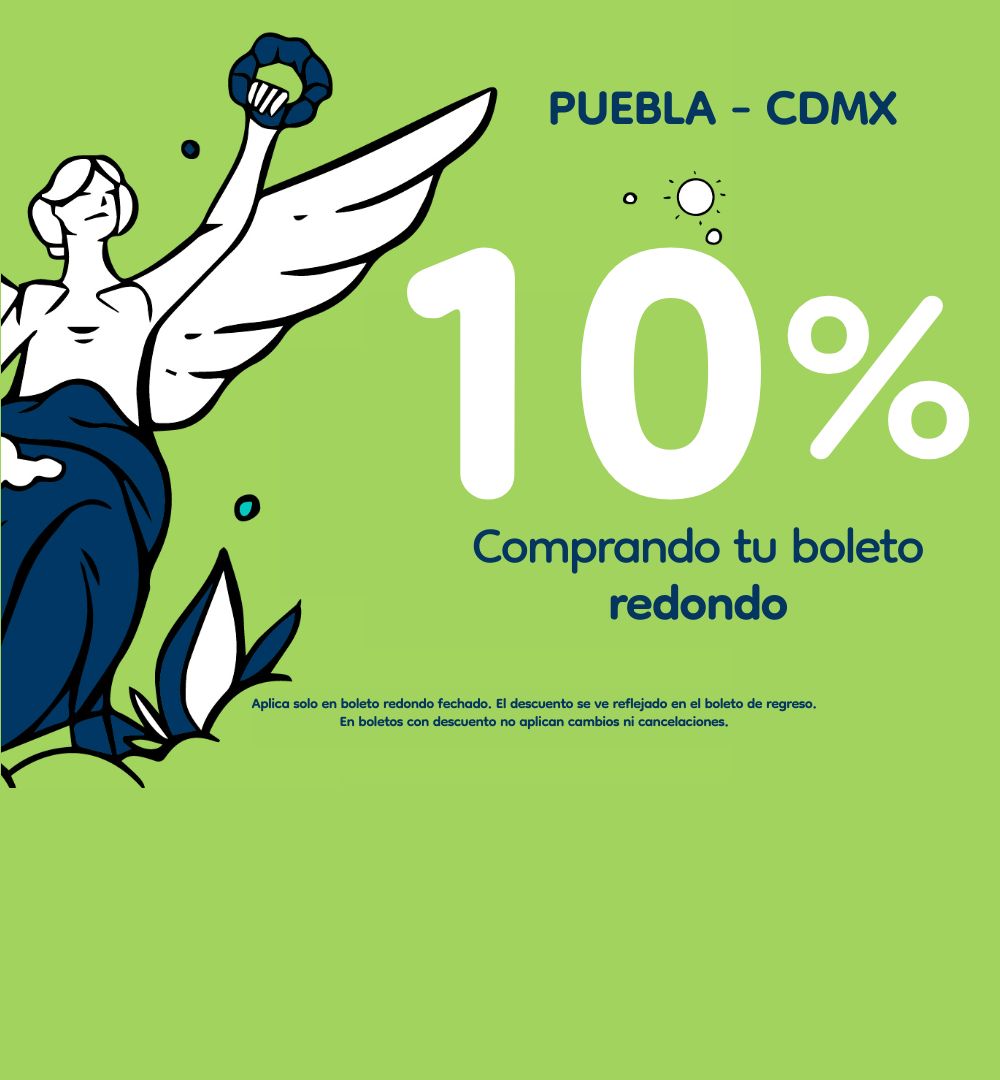 Boleto de autobús a CDMX