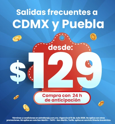 Anticípate y ahorra hasta 50% en tu viajes.